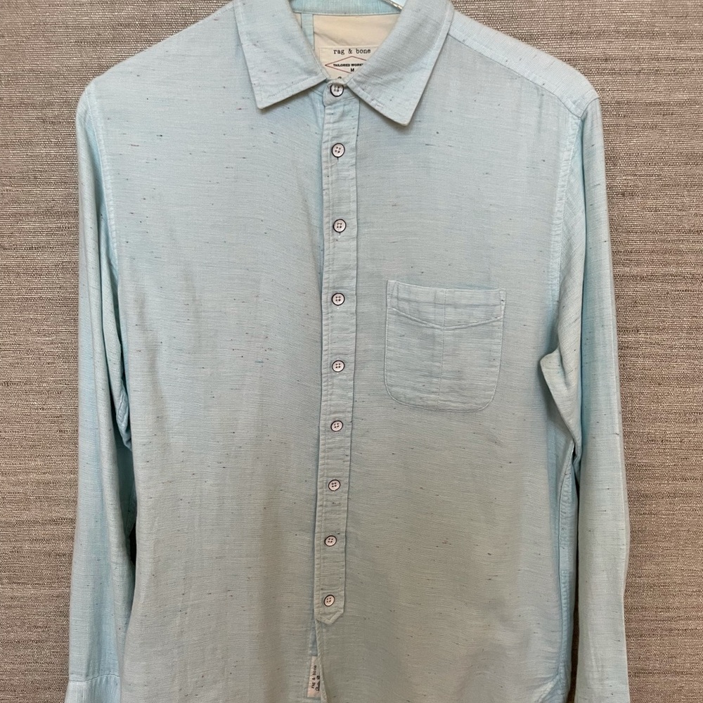 Light blue Rag&Bone Men’s Shirt